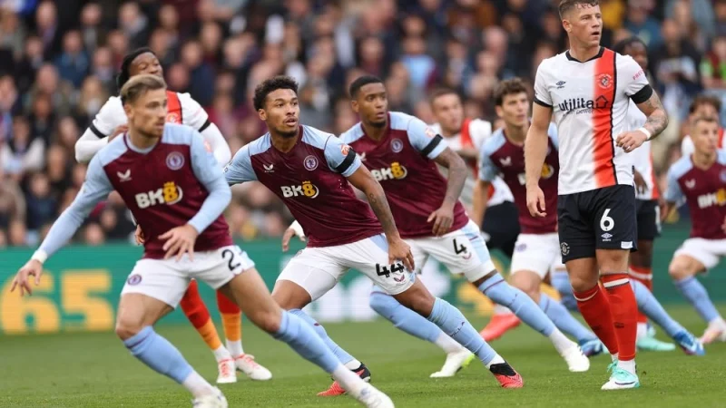 Số liệu thống kê về Luton Town gặp Aston Villa 01