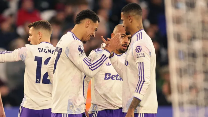 Bức tranh phong độ và kết quả của Aston Villa với các đối thủ gần đây